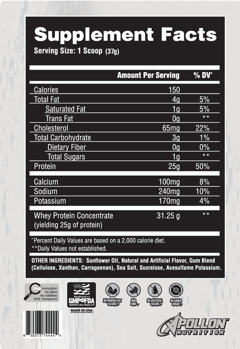 No Whey Out Protein Single Serve - Apollon Nutrition -  - 