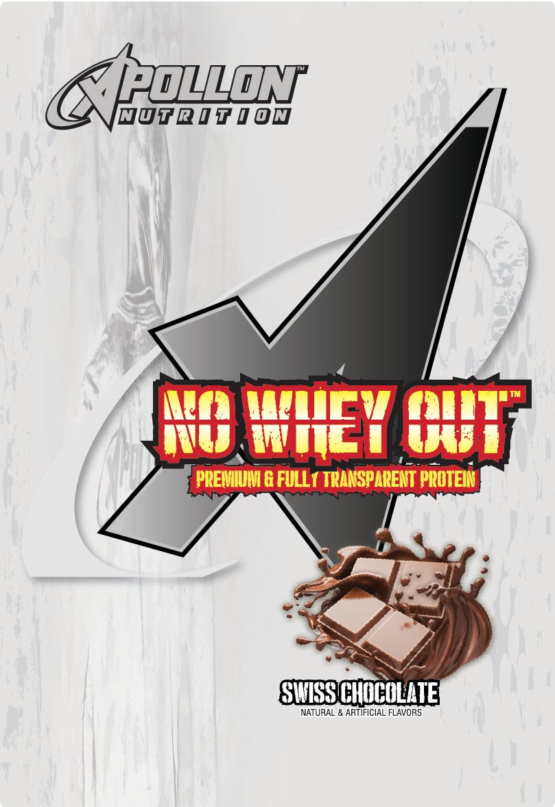 No Whey Out Protein Single Serve - Apollon Nutrition -  - 