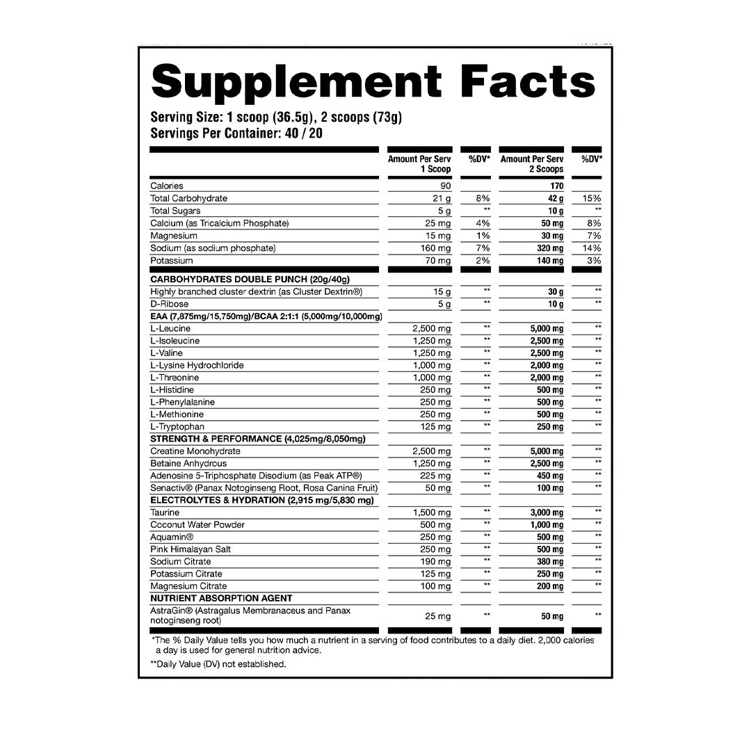 Over The Top - Full Spectrum Intra - workout - Apollon Nutrition - 