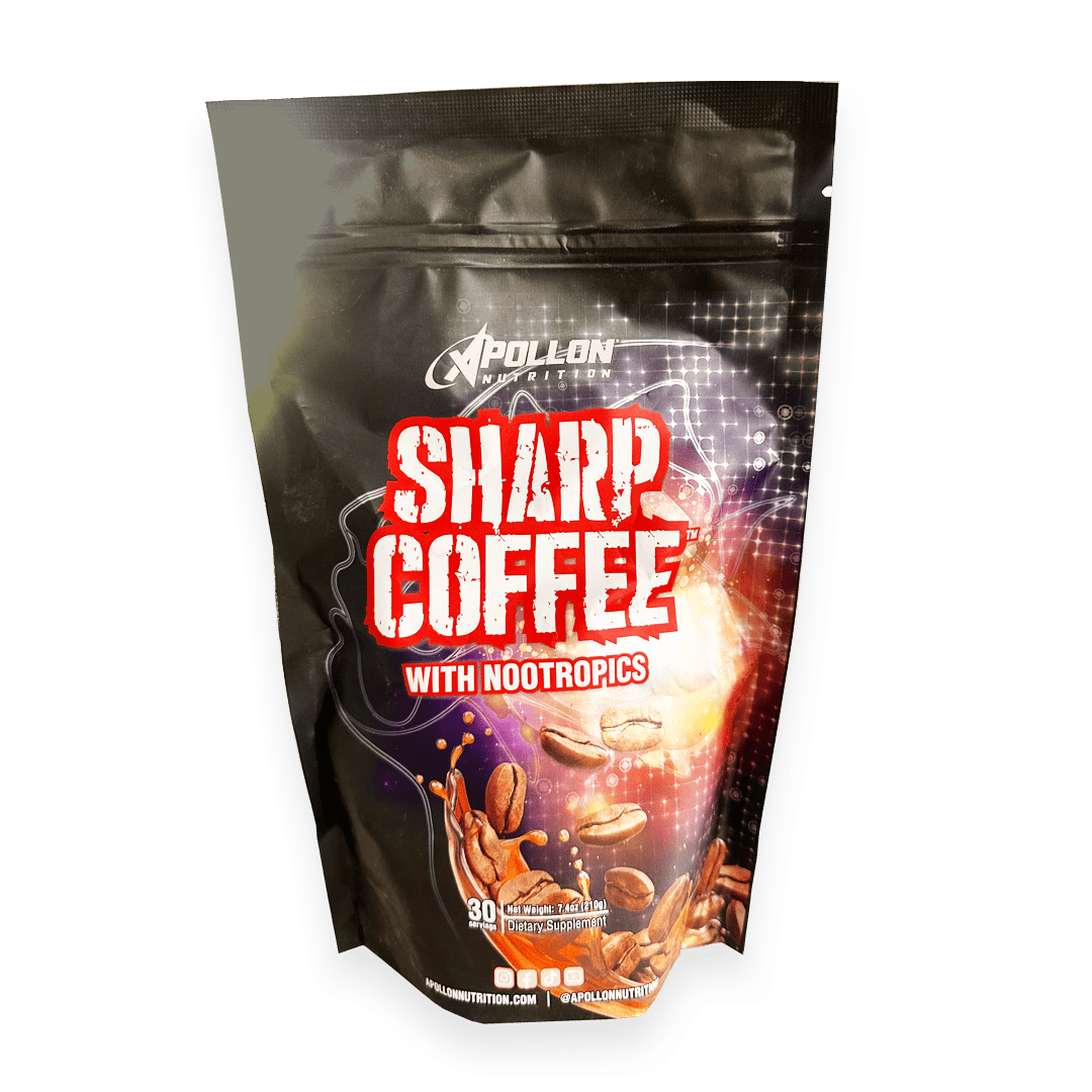 Sharp Coffee - Premium Nootropic Stimulant Brew - Apollon Nutrition - 