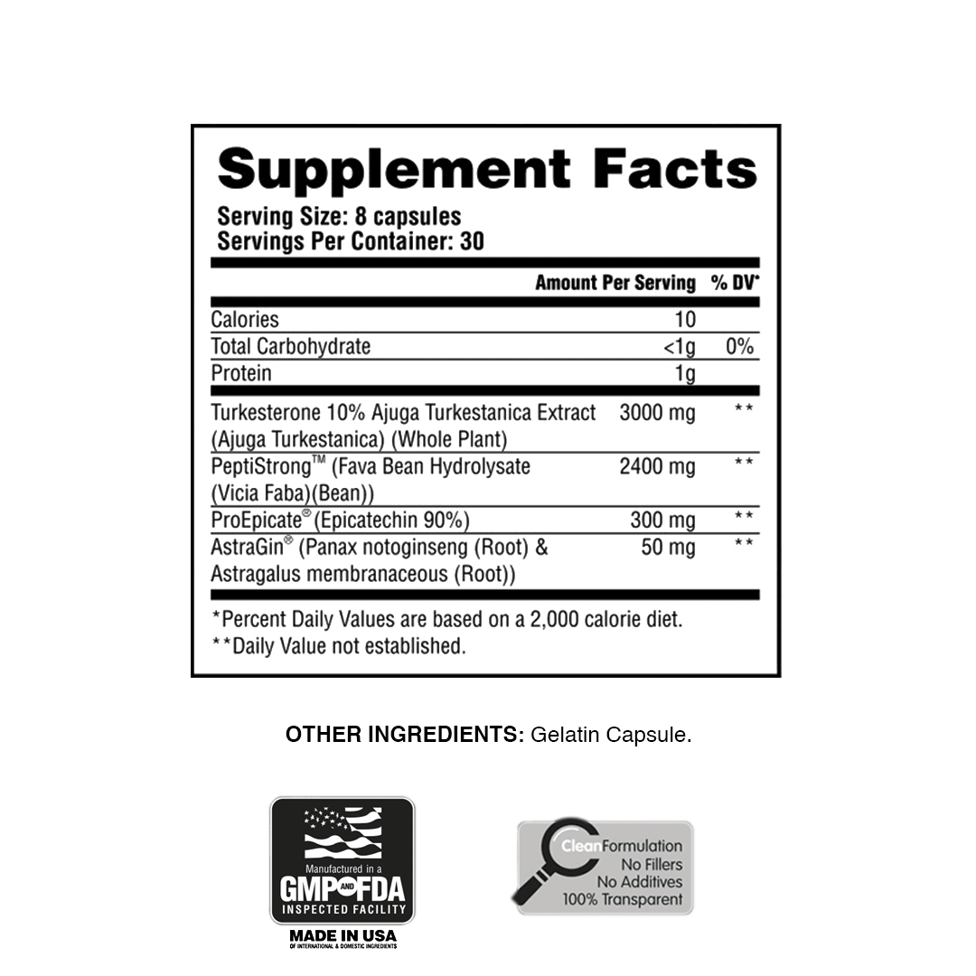 The Last Emperor - Natural Muscle Builder - Apollon Nutrition - 850862007989 - 