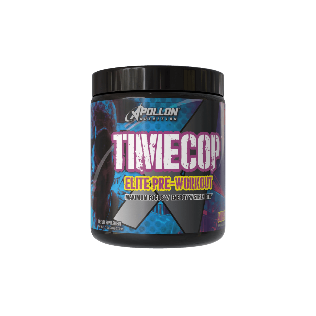 TimeCop - Bareknuckle vs Overtime Nootropic Pre - Workout - Apollon Nutrition - 850073744093 - 