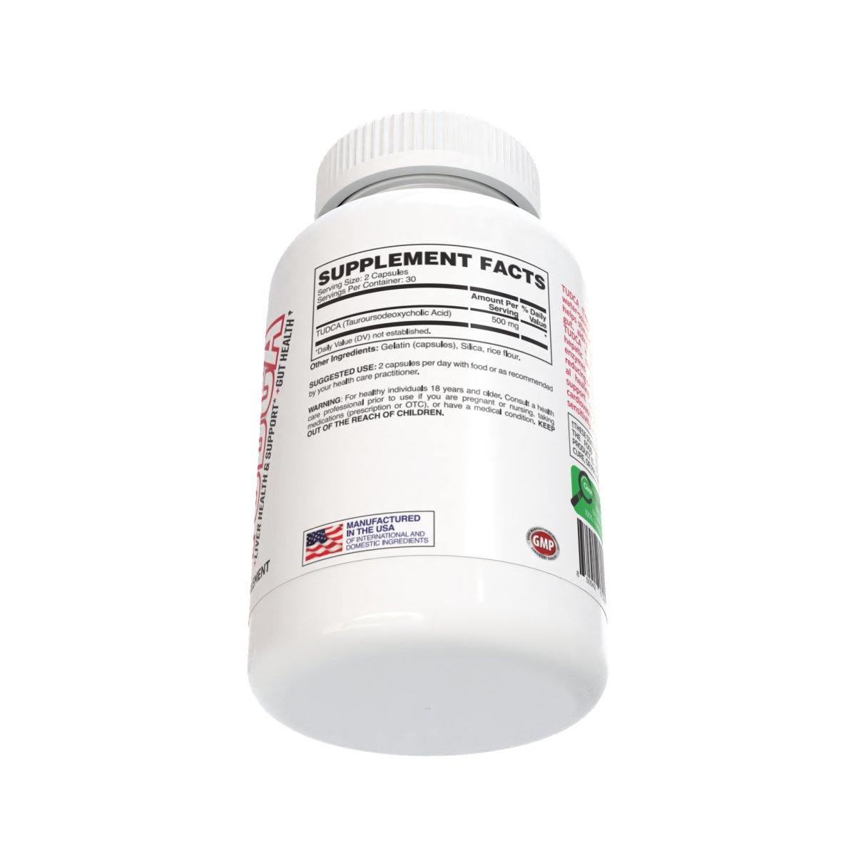TUDCA - Liver & & Gut Health Support - Apollon Nutrition - 850042072264 - 