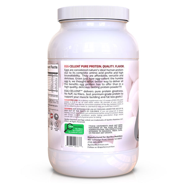 Egg-cellent  - Premium Grade Pure Egg Protein Powder